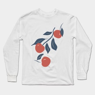 Peach Branch Long Sleeve T-Shirt